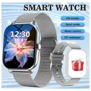 Reloj inteligente Y13 Plateado miniatura 2